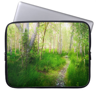 Convict Lake Aspen Meadow Laptop-Hülle Natur Kunst Laptopschutzhülle