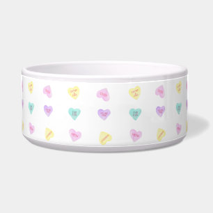 Convo Heartz Cat Pattern Pet Bowl Napf