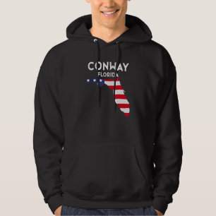 Conway Florida USA Bundesstaat Amerika Reise Flori Hoodie