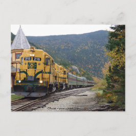 Conway Landschaftlich Railway, NH Postkarte