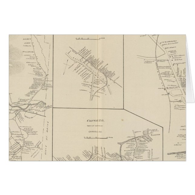 Conway, N Conway PO (Devant horizontal)