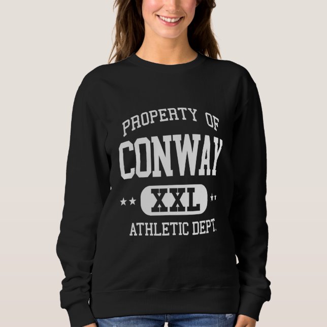 Conway Retro Athletic Property Dept Sweatshirt (Vorderseite)