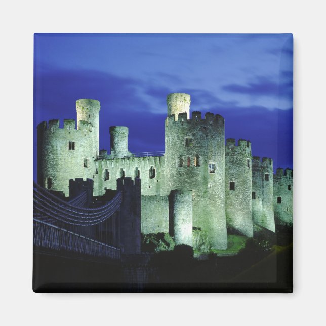 Conwy Castle, Gwynedd, Wales Magnet (Vorne)