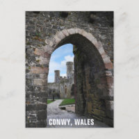 Conwy Wales Welsh Castle Travel Foto