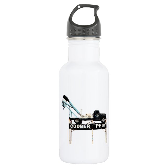 Coober Pedy, Opal Hauptstadt der Welt Trinkflasche (Vorderseite)