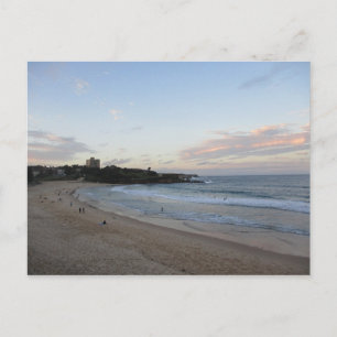 Coogee Beach auf der Postkarte vom Herbst Nachmitt
