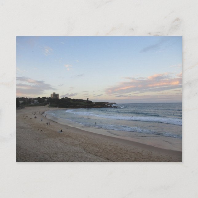 Coogee Beach auf der Postkarte vom Herbst Nachmitt (Vorderseite)