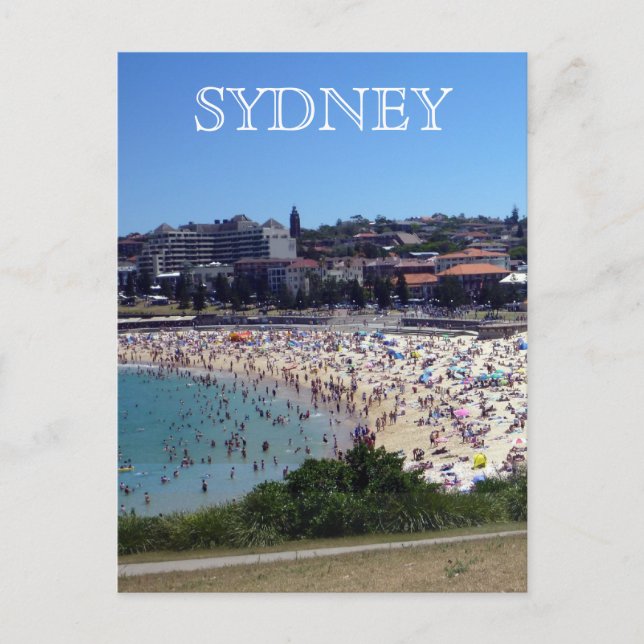 Coogee Sydney Postkarte (Vorderseite)