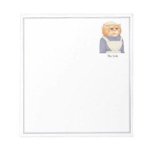 COOK CAT 5.5x6 Notepad Notizblock