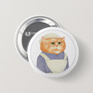 COOK CAT Round-Button Button II