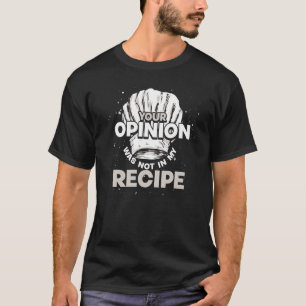 Cook Gourmet Kochrezepte Koch Kochkunst Koch T-Shirt