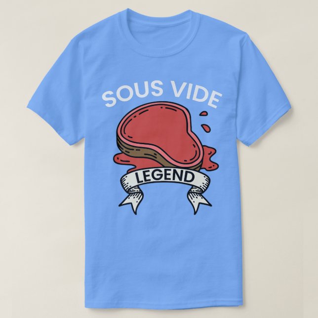 Cook I Sous Vide Legend I Kochküche Kochkochfeld T-Shirt (Design vorne)