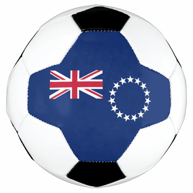 Cook Islands Flag Fußball (Vorderseite)