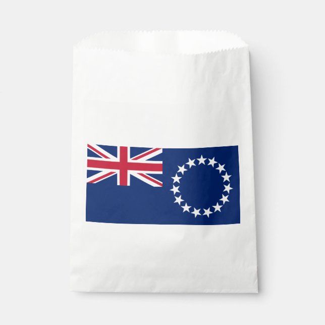 Cook Islands Flag Geschenktütchen (Vorderseite)