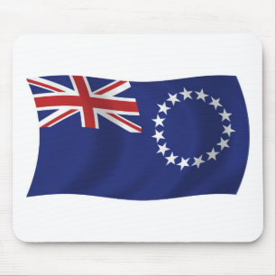 Cook Islands Flag-Mauspad Mousepad