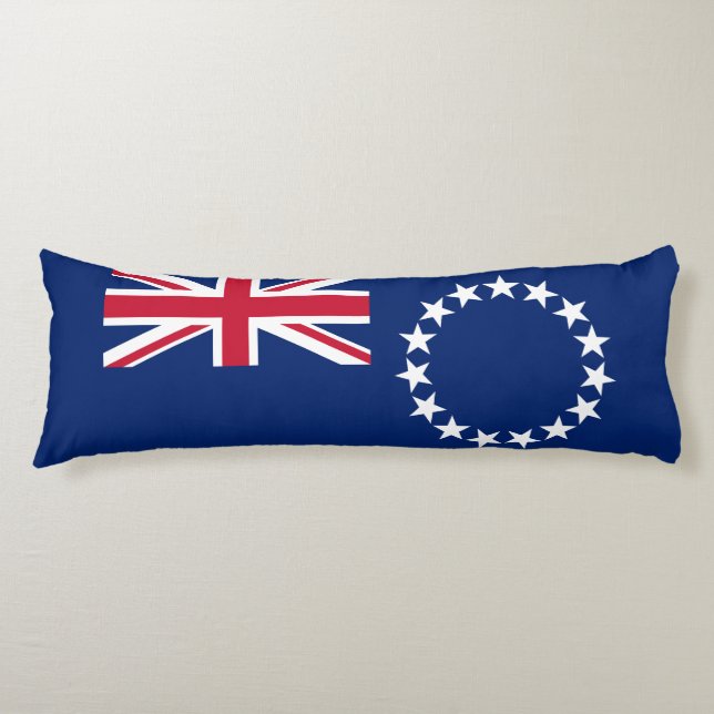 Cook Islands Flag Seitenschläferkissen (Vorderseite)