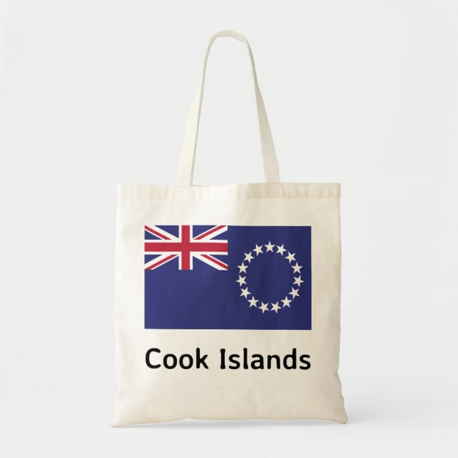 Cook Islands Flag Tragetasche (Vorne)