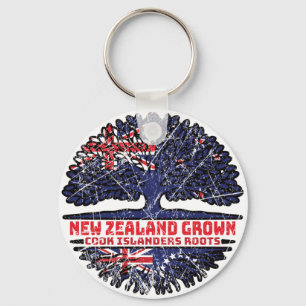 Cook Islands Islander Neuseeland Neuseeland Schlüsselanhänger