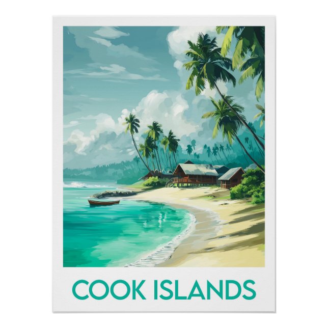 Cook Islands Poster (Vorderseite)