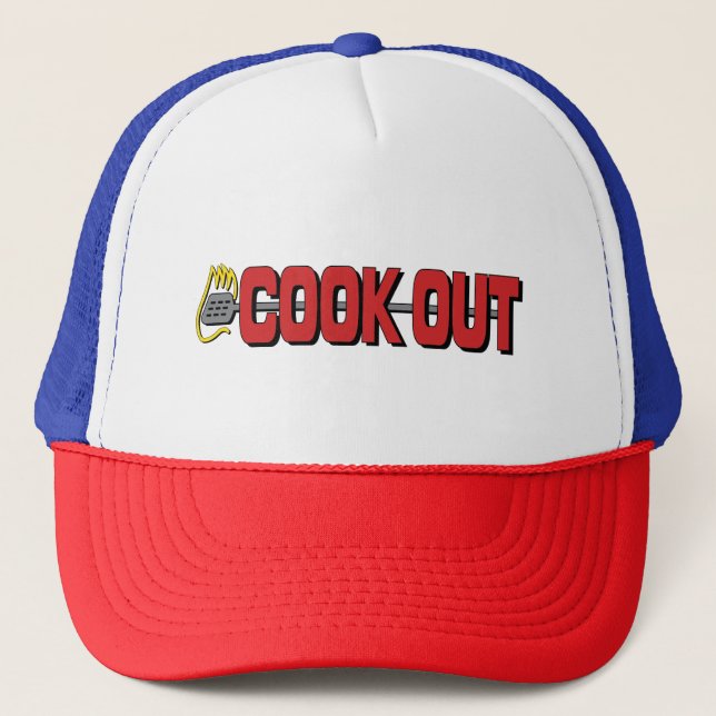 Cook Out (Restaurant) Truckerkappe (Vorderseite)
