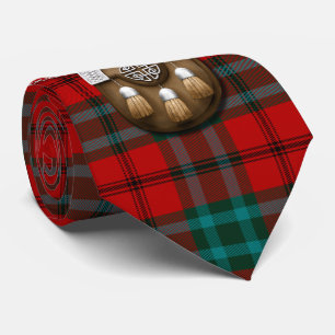 Cook Tartan und Sporran Krawatte