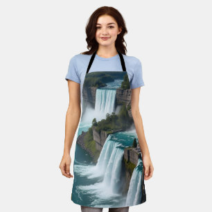 "Cook with a view - Niagara Falls Panorama" Schürze