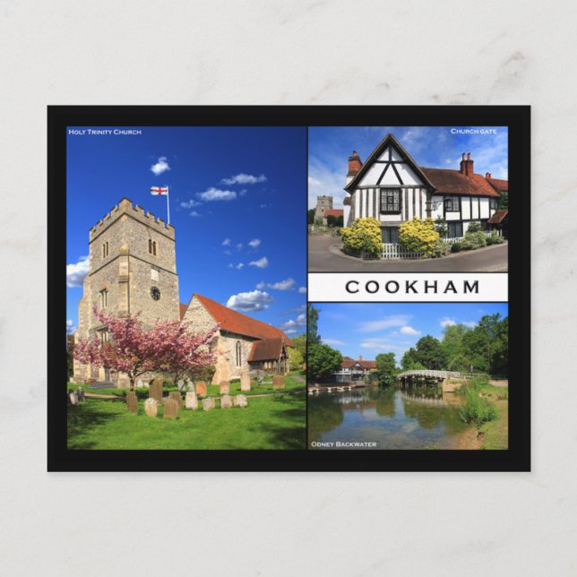Cookham Postcard Postkarte (Vorderseite)