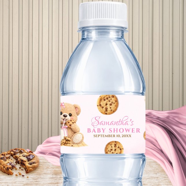  Cookie and Milk Baby Shower - Teddy Bear Pink (Von Creator hochgeladen)