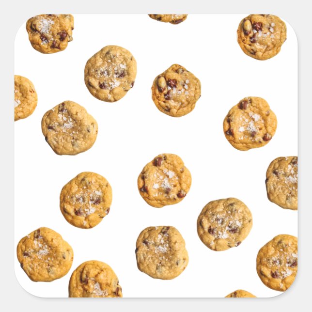 Cookie-Aufkleber Quadratischer Aufkleber (Vorderseite)