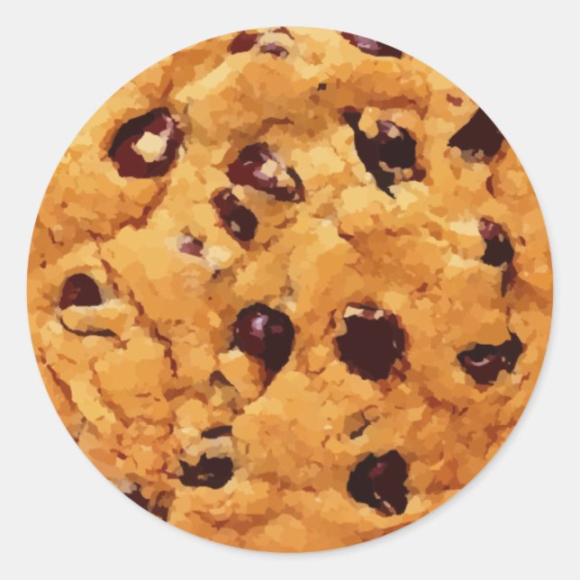 Cookie-Aufkleber Runder Aufkleber (Vorderseite)