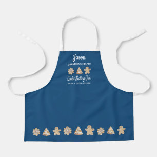 Cookie Backen Crew Blue Childrens Kinder Backen Schürze
