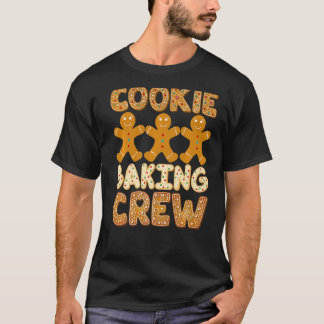 Cookie Backen Crew Lebkuchen Männer Niedlich Famil T-Shirt