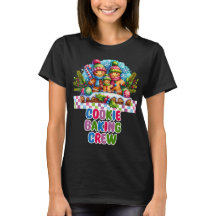 Cookie Backen Crew Lebkuchen Weihnachts-T - Shirt