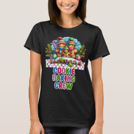 Cookie Backen Crew Lebkuchen Weihnachts-T - Shirt
