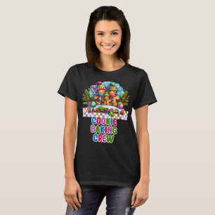 Cookie Backen Crew Lebkuchen Weihnachts-T - Shirt