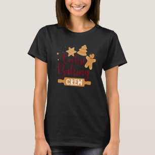 Cookie Backen Crew Lebkuchen Weihnachtskostüm P T-Shirt