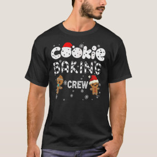 Cookie Backen Crew Lebkuchen Weihnachtskostüm P T-Shirt