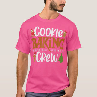 Cookie Backen Crew Pajama Funny Xmas Familie Match T-Shirt