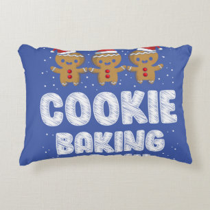 Cookie Backen Crew Shirt Weihnachten Familie Ginge Dekokissen