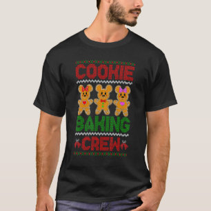 Cookie Backen Crew Weihnachten Lebkuchen Te T-Shirt