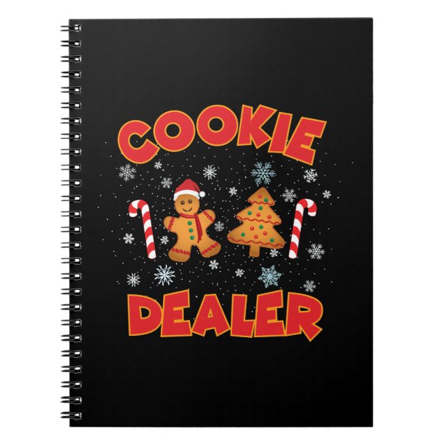 Cookie Backen Crew Weihnachten Notizblock (Vorderseite)