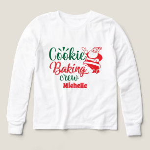Cookie Backen Crew Weihnachtskinder unisex