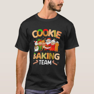 Cookie Backteam Weihnachten Familie Lebkuchen Te T-Shirt
