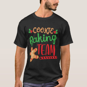 Cookie Backteam Weihnachts Squad Xmas Crew m Gin T-Shirt