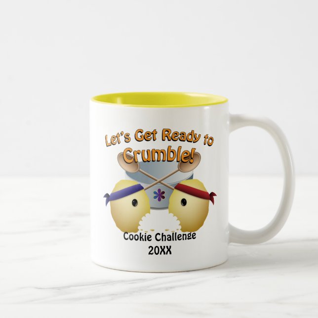 Cookie-Backwettbewerb Zweifarbige Tasse (Rechts)