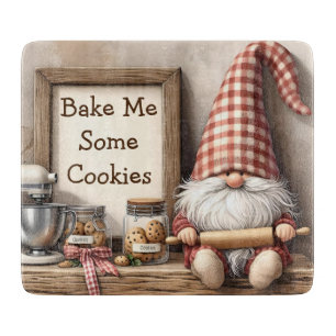 Cookie Baker Gnome Schneidebrett