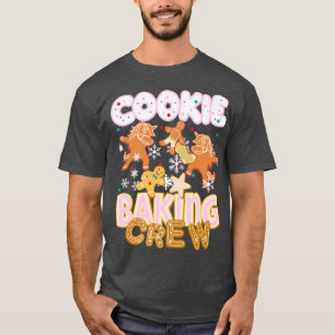 Cookie Baking Crew Authentic Christmas Baker Team T-Shirt