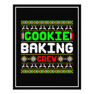 Cookie Baking Crew Fotodruck