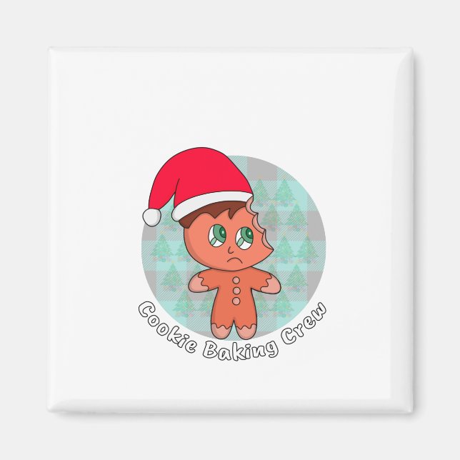 Cookie Baking Crew Magnet (Vorne)