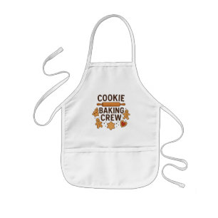 Cookie Baking Crew - Niedlicher Lebkuchen Urlaub Kinderschürze